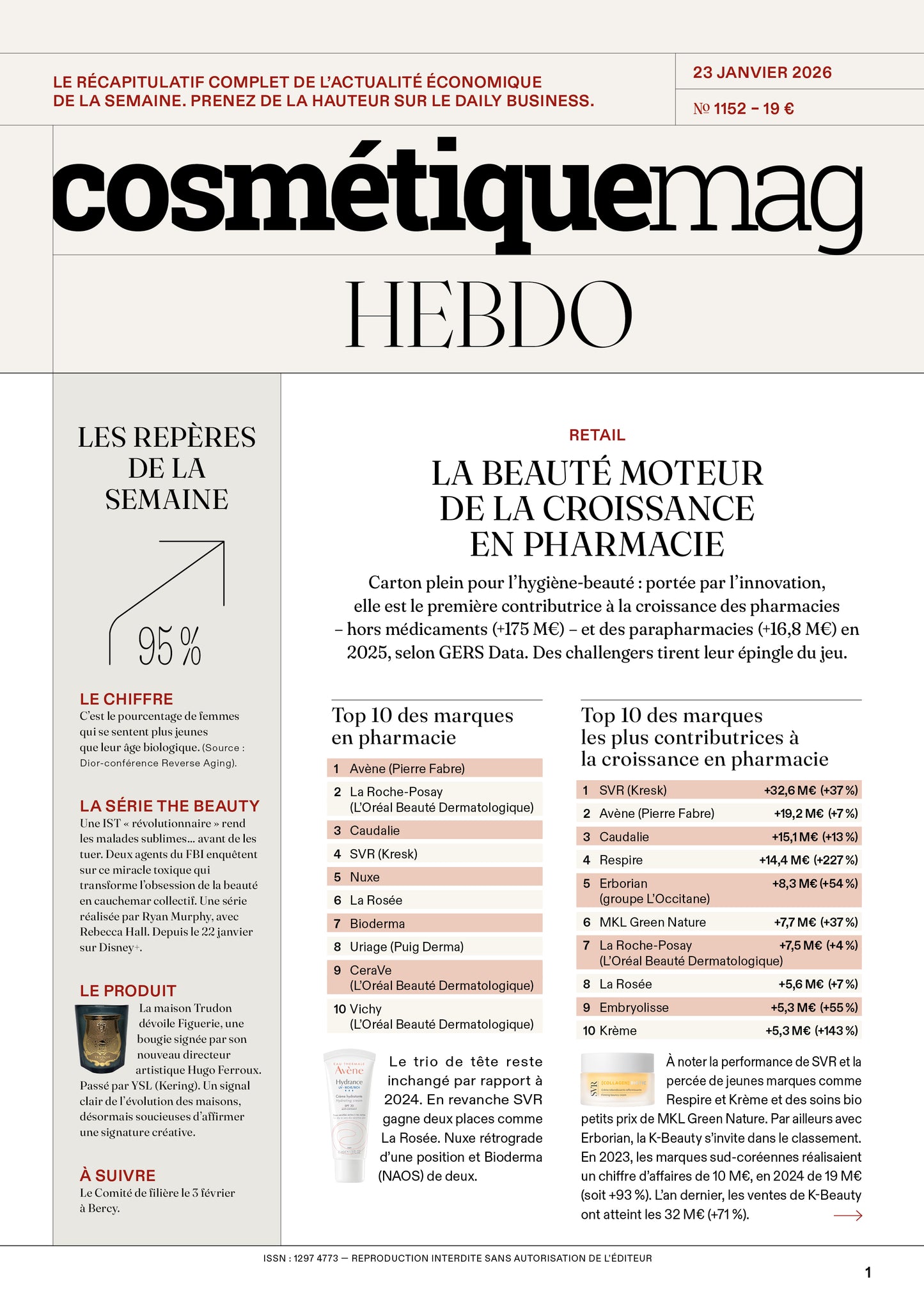 Cosmétiquemag Hebdo