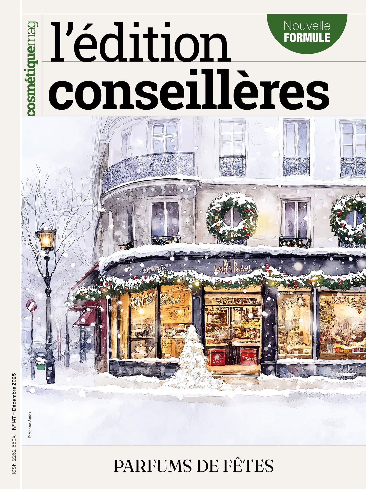 L'édition conseillères de Cosmétiquemag 147 - décembre 2025