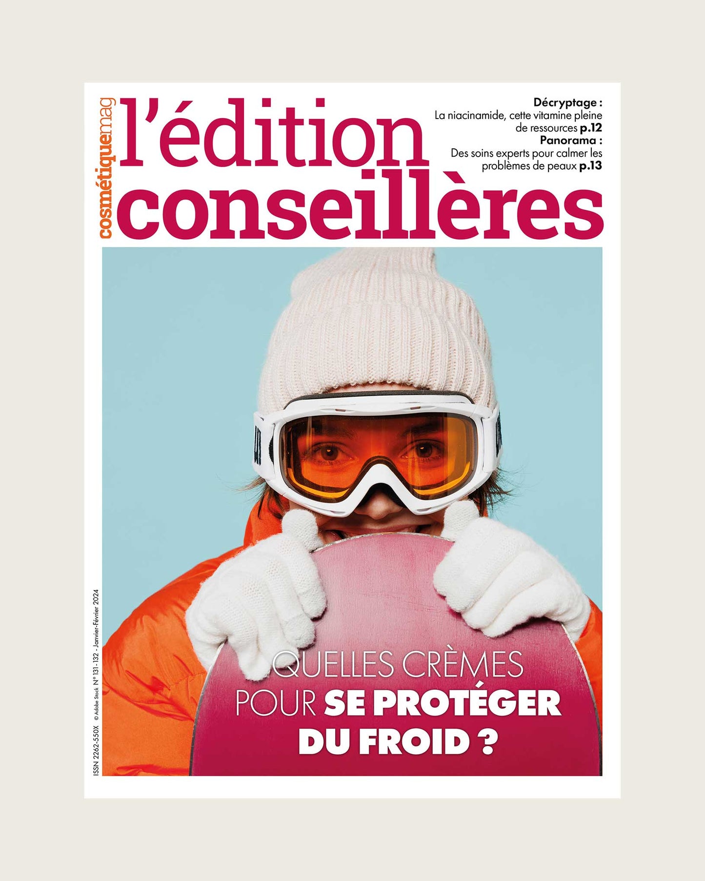 L'édition conseillères de Cosmétiquemag 131/132 – Janvier/Février 2024