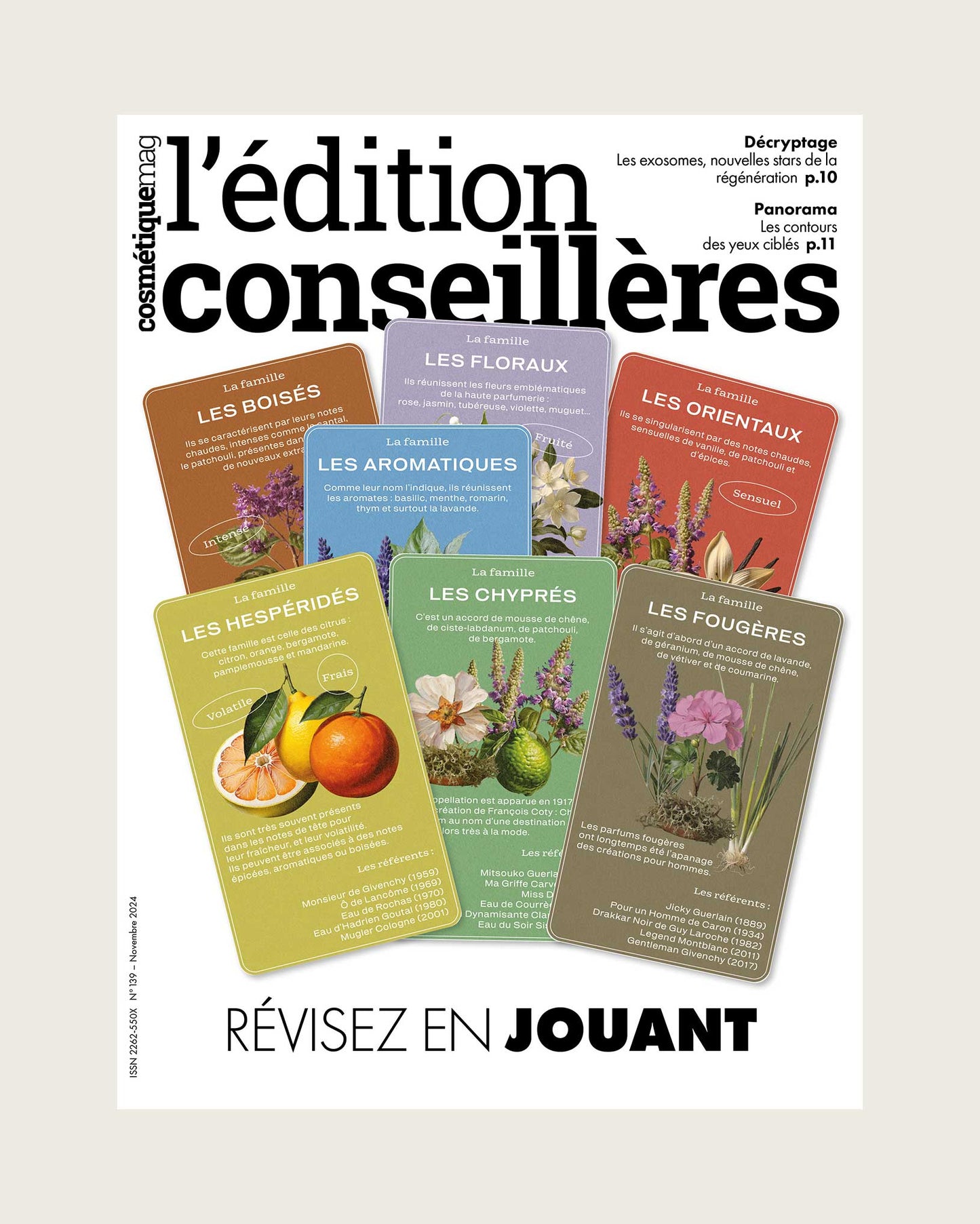 L'édition conseillères de Cosmétiquemag 139 – Novembre 2024