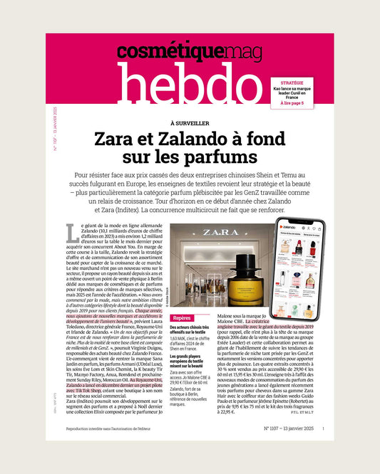 L'hebdo de Cosmétiquemag 1107 - 13/01/2025
