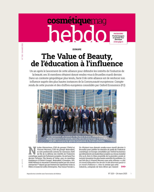 L'hebdo de Cosmétiquemag 1120 - 24/03/2025