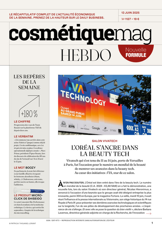 Cosmétiquemag Hebdo 1128 - 13/06/2025