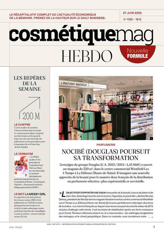 Cosmétiquemag Hebdo 1130 - 27/06/2025