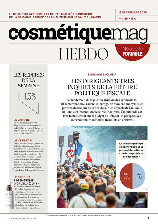 Cosmétiquemag Hebdo 1136 - 19/09/2025