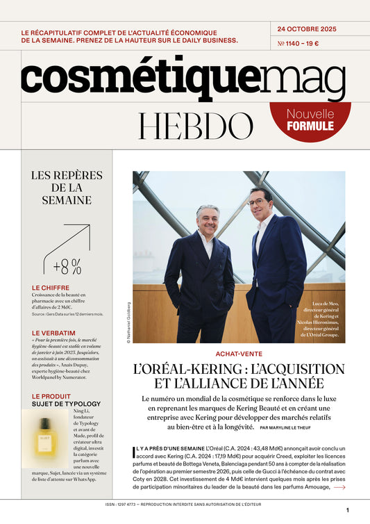 Cosmétiquemag Hebdo 1140 - 24/10/2025
