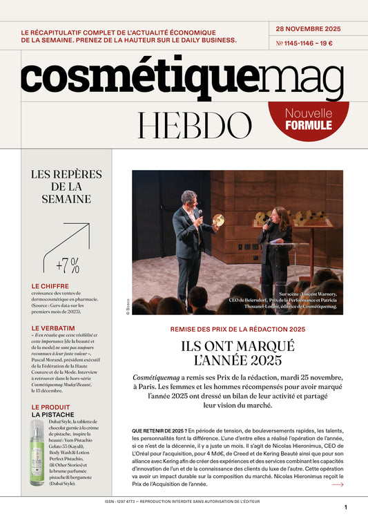 Cosmétiquemag Hebdo 1145-1146 - 28/11/2025