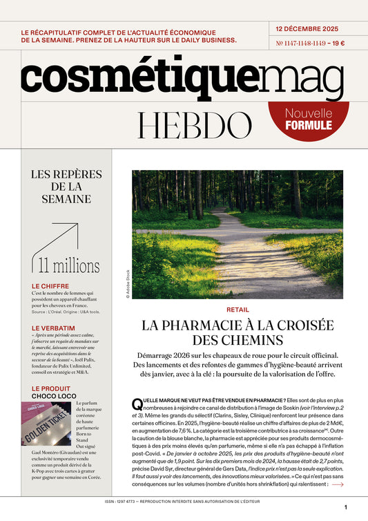 Cosmétiquemag Hebdo 1147-1148-1149 - 12/12/2025