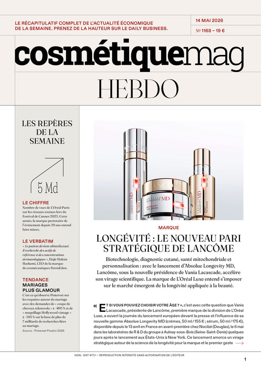 Cosmétiquemag Hebdo 1168 - 14/05/2026