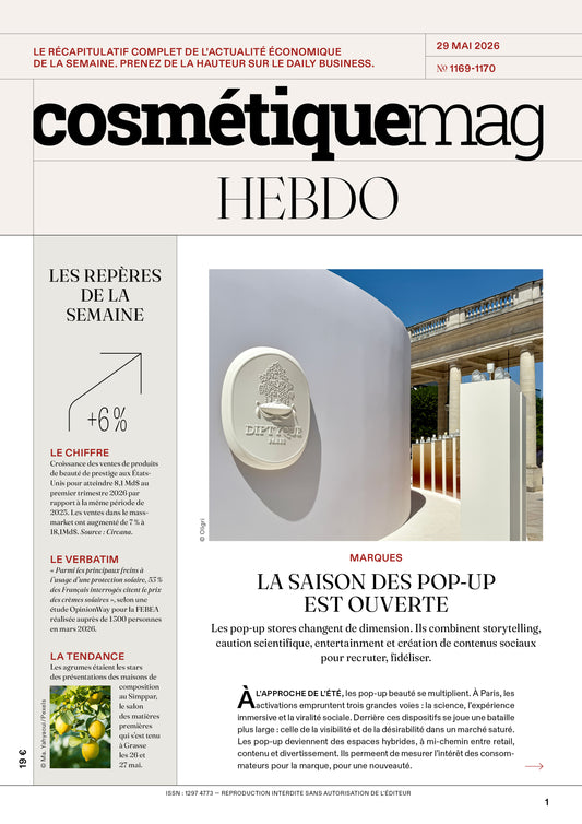 Cosmétiquemag Hebdo 1169-1170 - 29/05/2026