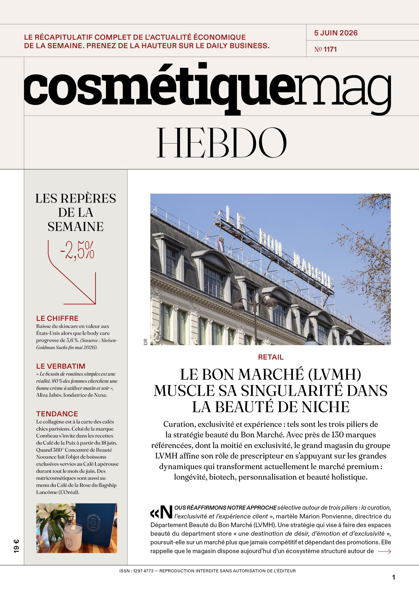 Cosmétiquemag Hebdo