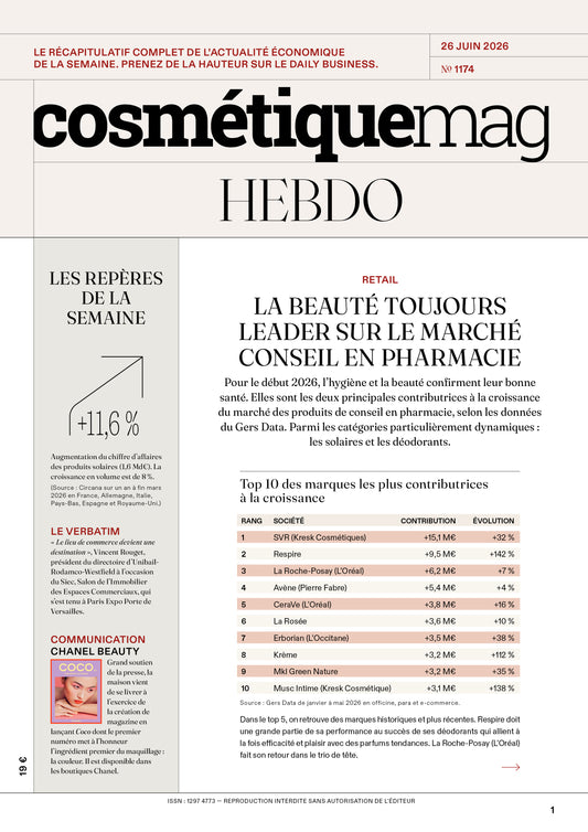Cosmétiquemag Hebdo 1174 - 26/06/2026