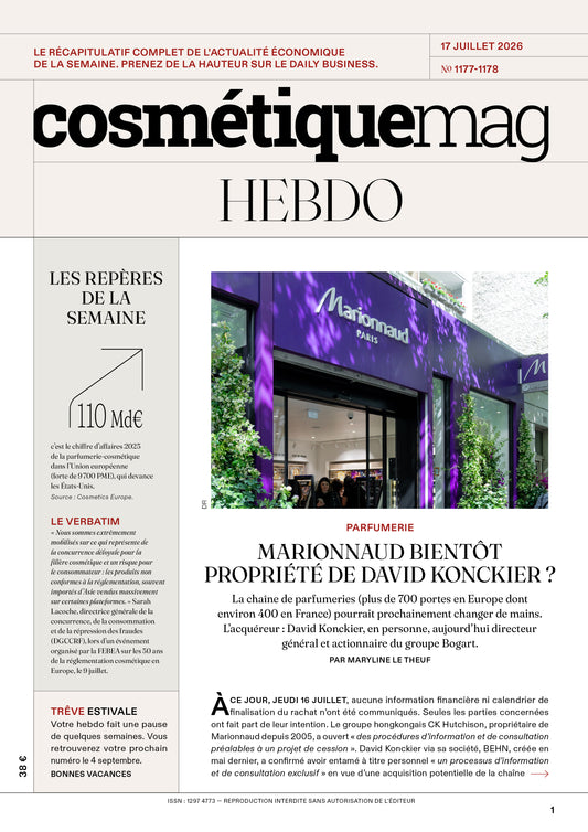 Cosmétiquemag Hebdo 1177/1178 - 17/07/2026