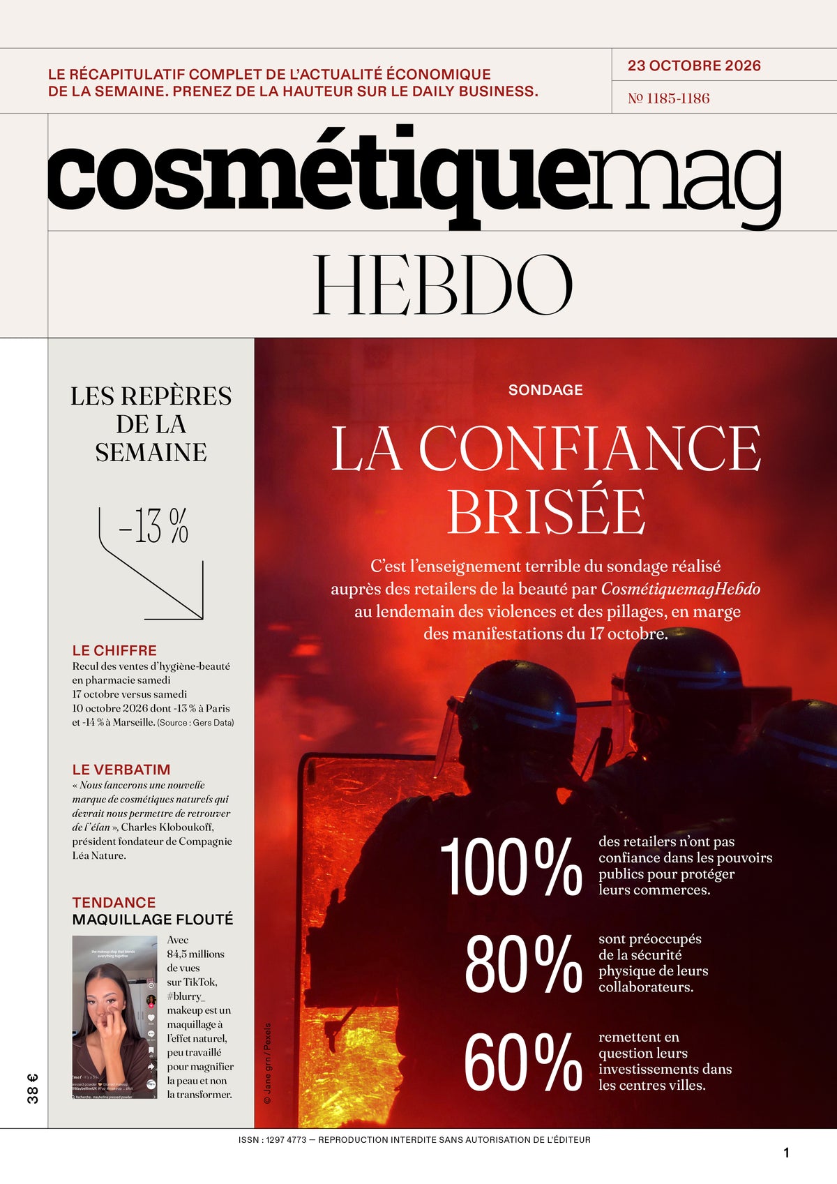 Cosmétiquemag Hebdo 1185-1186 - 20/10/2026