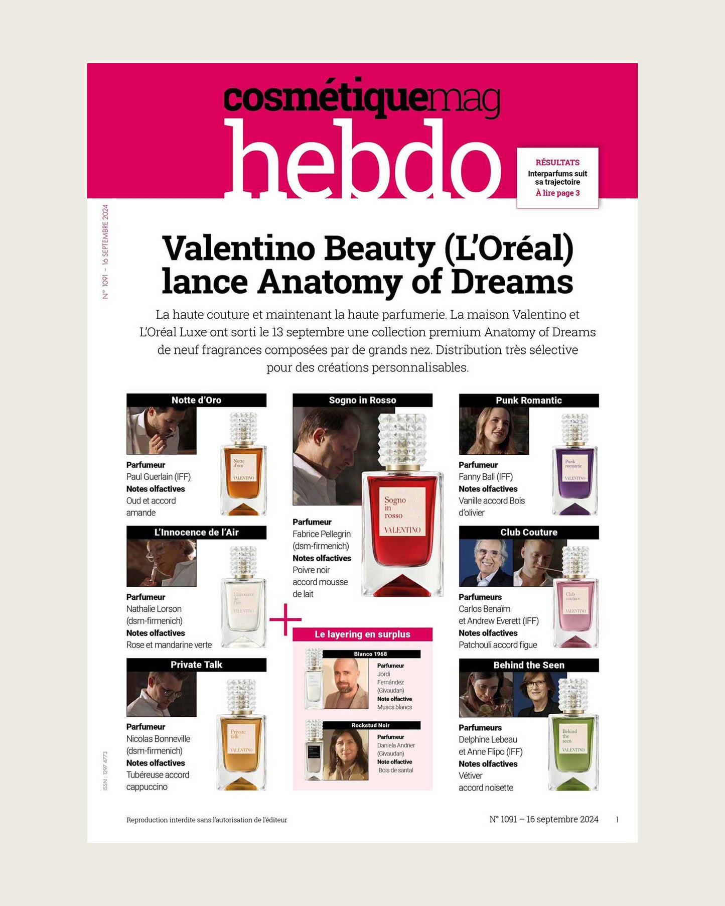 Cosmétiquemag Hebdo