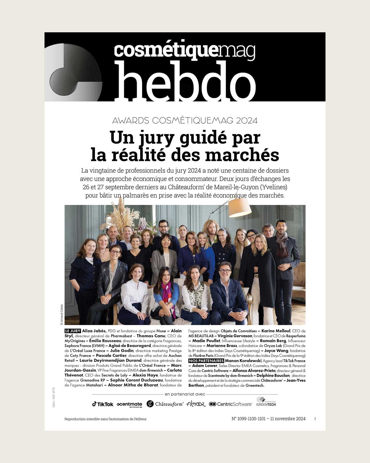 L'hebdo de Cosmétiquemag 1099-1100-1101 - 11/11/2024
