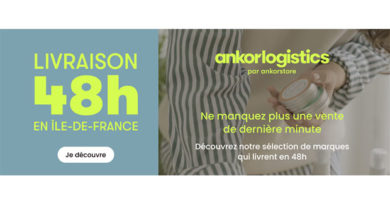 Ankorstore lance Ankorlogistics et la livraison en 48h en Île-de-France pour les fêtes